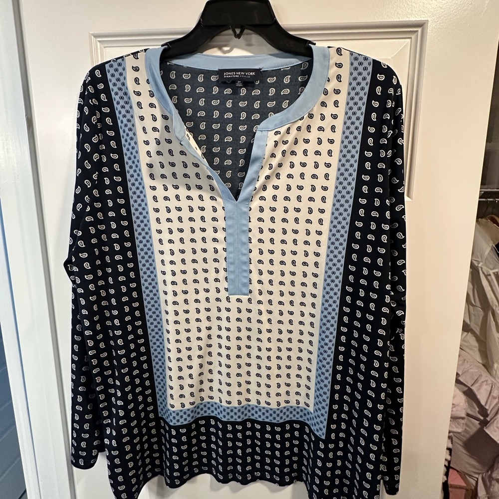 Jones New York Tunic Shirt